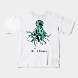Dirty Heads Blue Octopus Kids T-Shirt
